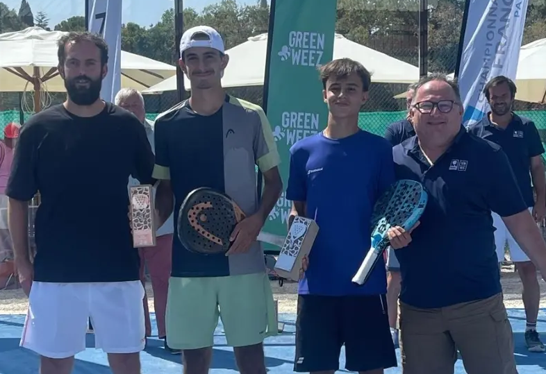 Champions de France de padel U16 2024