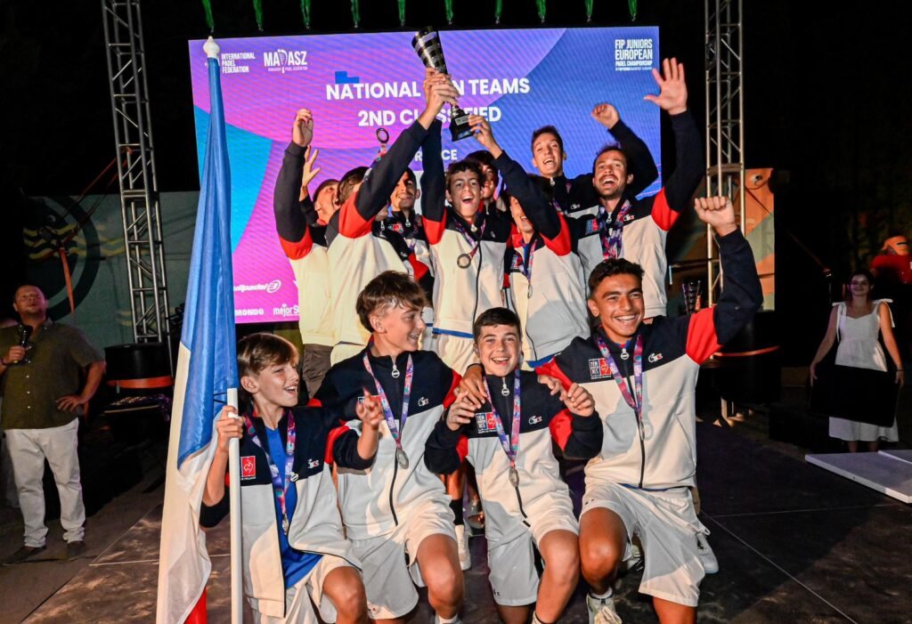 2024 vice-champions d'Europe Jérémy Robert Padel