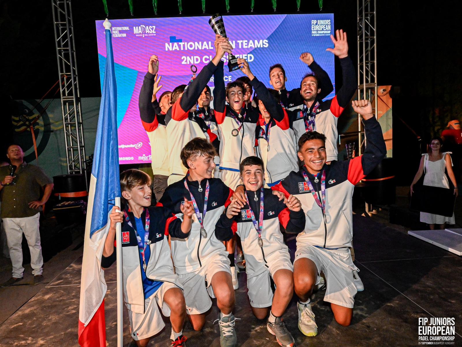 2024 vice-champions d'Europe Jérémy Robert Padel